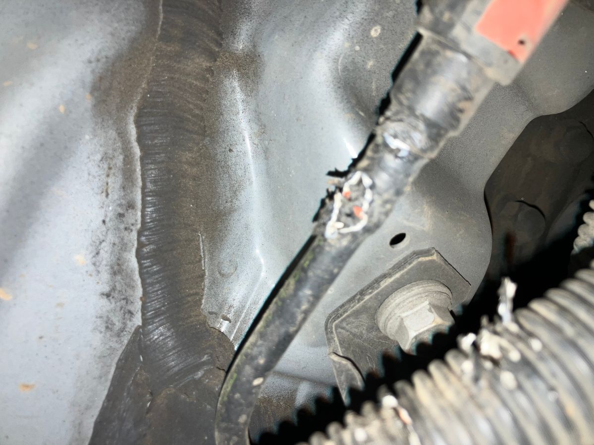 Diagnostic photo from EVAP diagnosis on a 2014 Toyota Prius