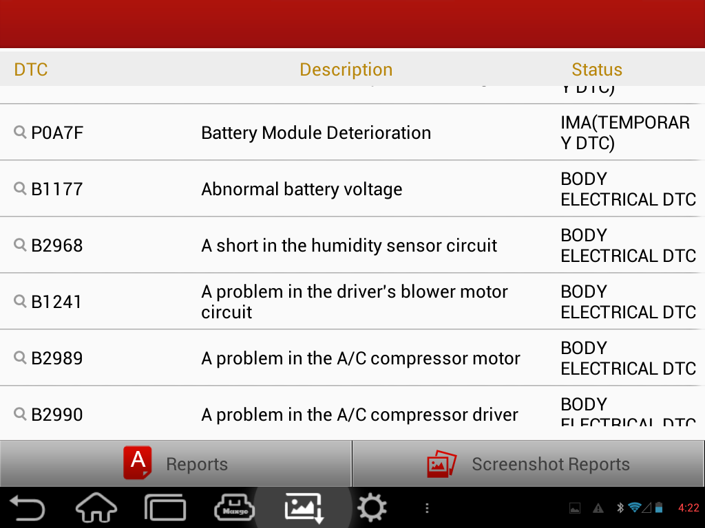 Diagnostic photo